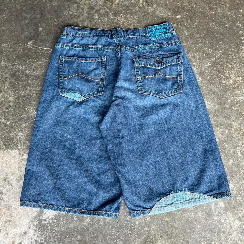 Vintage y2k baggy jean shorts